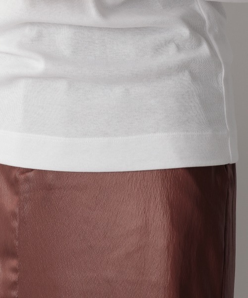 yuw（ユウ）の「FRAISE TURTLE　236108（Tシャツ/カットソー・レディース・ホワイト/ブラック/パープル/イエロー/ブルー・FREE）」の20枚目の写真