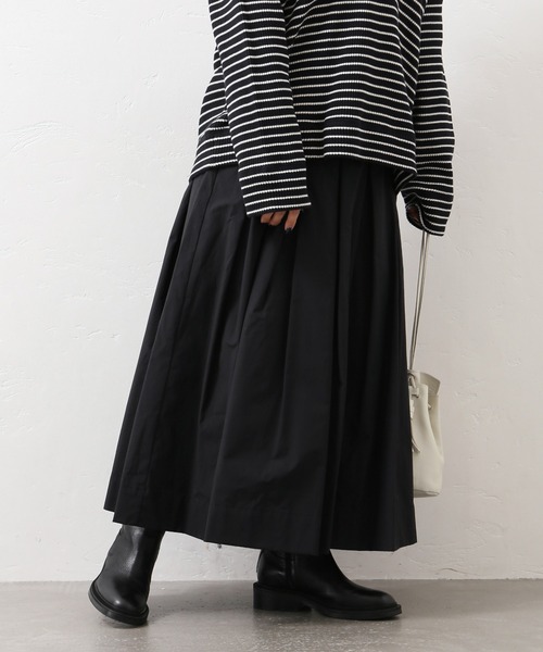 JOURNAL STANDARD（ジャーナルスタンダード）の「メンナイロン ダンプスカート（スカート・レディース・ブラック/ピンク・38/36）」の2枚目の写真