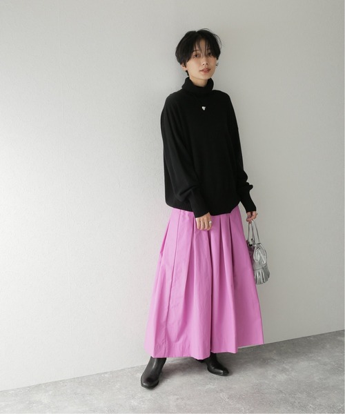 JOURNAL STANDARD（ジャーナルスタンダード）の「メンナイロン ダンプスカート（スカート・レディース・ブラック/ピンク・38/36）」の17枚目の写真