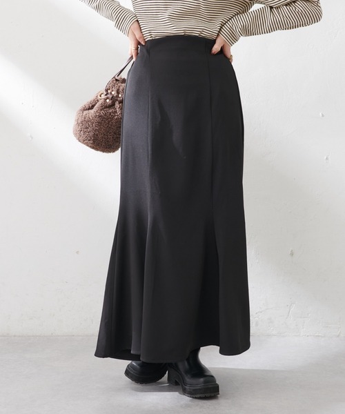 DISCOAT(ディスコート)の「【WEB限定】カラーマーメードスカート(スカート・レディース・ブラック/ブラウン/モカ/ライトベージュ/グリーン/イエロー/ミント/グレー・FREE)」の15枚目の写真