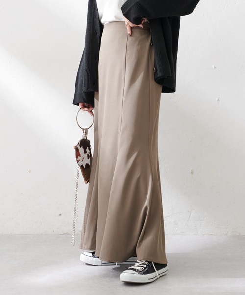 DISCOAT(ディスコート)の「【WEB限定】カラーマーメードスカート(スカート・レディース・ブラック/ブラウン/モカ/ライトベージュ/グリーン/イエロー/ミント/グレー・FREE)」の19枚目の写真