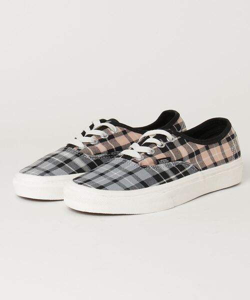 セール ブランド古着 チェック柄ローカットスニーカー スニーカー Vans バンズ のファッション通販 Zozoused