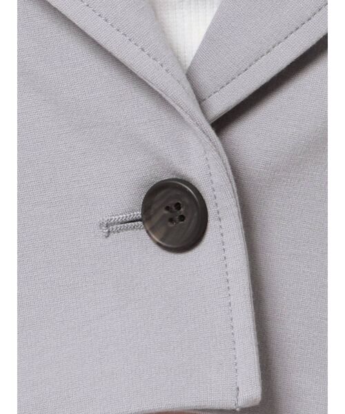 GYDA(ジェイダ)の「【セットアップ着用可】ポンチ ショートジャケット(テーラードジャケット・レディース・パープル/ベージュ・FREE)」の7枚目の写真