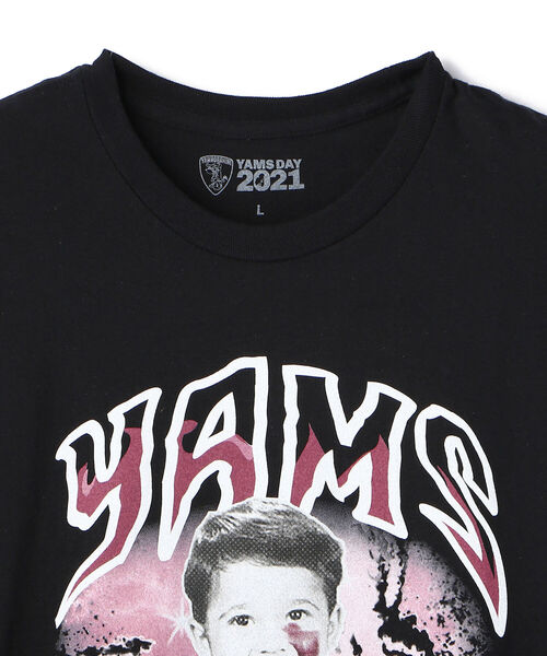 Evae mob（エヴァーモブ）の「A$APMOB/エイサップモブ/YoungYams T-Shirt/プリントTシャツ（Tシャツ/カットソー・メンズ・ホワイト/ブラック・MEDIUM/LARGE/X-LARGE）」の10枚目の写真