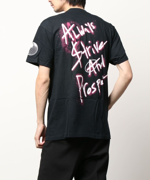 Evae mob（エヴァーモブ）の「A$APMOB/エイサップモブ/YoungYams T-Shirt/プリントTシャツ（Tシャツ/カットソー・メンズ・ホワイト/ブラック・MEDIUM/LARGE/X-LARGE）」の6枚目の写真