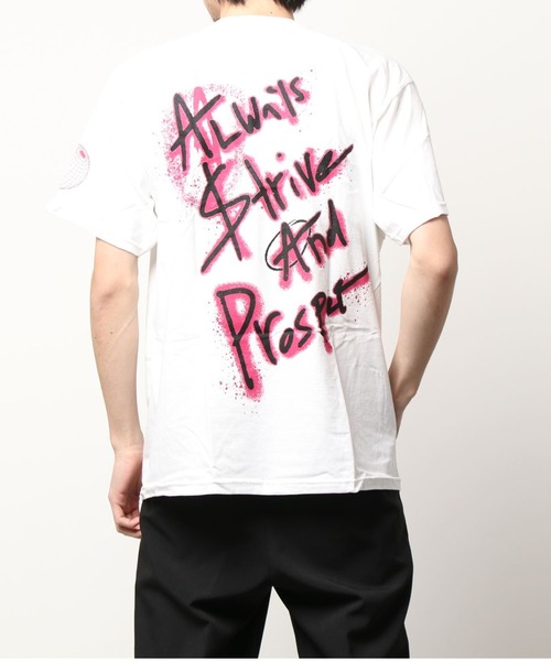 Evae mob（エヴァーモブ）の「A$APMOB/エイサップモブ/YoungYams T-Shirt/プリントTシャツ（Tシャツ/カットソー・メンズ・ホワイト/ブラック・MEDIUM/LARGE/X-LARGE）」の16枚目の写真