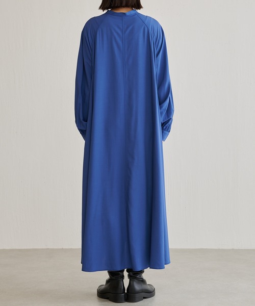 BONbazaar（ボンバザール）の「イレヘムワンピース（ワンピース・レディース・ライトベージュ/ブルー・FREE）」の13枚目の写真