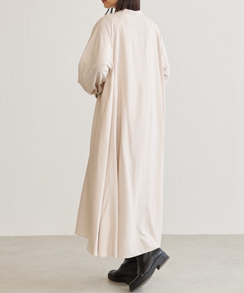 BONbazaar（ボンバザール）の「イレヘムワンピース（ワンピース・レディース・ライトベージュ/ブルー・FREE）」の14枚目の写真