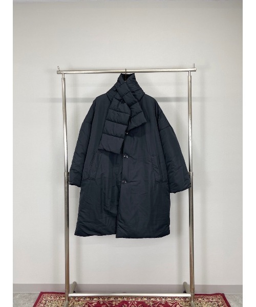 Chikashitsu +(チカシツプラス)の「【Chikashitsu +/チカシツプラス】Oversized padding coat/パディング 中綿ジャケット ロングコート オーバーサイズ ペディンコート(その他アウター・メンズ・ブラック/ブラウン・ONE SIZE)」の5枚目の写真