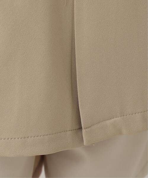 frames RAY CASSIN（フレームスレイカズン）の「ノーカラージレ（テーラードジャケット・レディース・ベージュ/ブラック・FREE）」の9枚目の写真