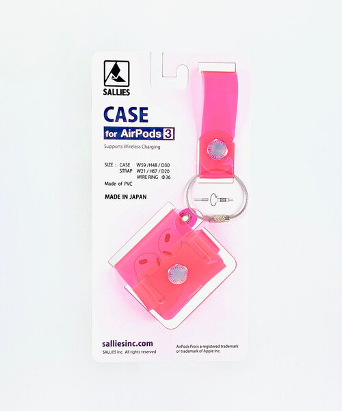 SALLIES(サリーズ)の「SALLIES / AirPods 3 ケース(ヘッドフォン/イヤホン・メンズ・グレー/ピンク/イエロー/オレンジ/ブルー/その他・ONE SIZE)」の15枚目の写真