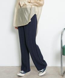 KBF | 透かし編みニットパンツ(その他パンツ)
