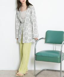 KBF | 透かし編みニットパンツ(その他パンツ)