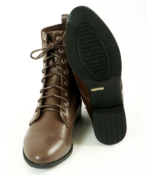 LibertyDoll(リバティードール)の「LibertyDoll 美シルエット レースアップ ニット ブーツ(ブーツ・レディース・ブラック/ダークブラウン/アイボリー・LL/S/M/L)」の13枚目の写真