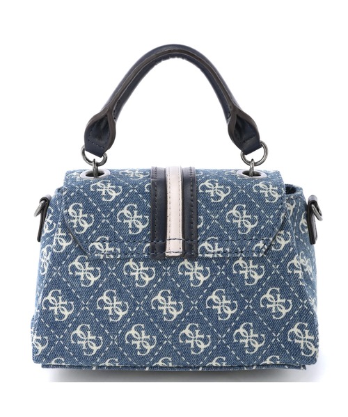 Guess（ゲス）の「KASINTA Mini Top Handle Flap（ハンドバッグ・レディース・インディゴブルー・ONE SIZE）」の3枚目の写真