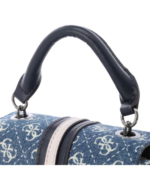Guess（ゲス）の「KASINTA Mini Top Handle Flap（ハンドバッグ・レディース・インディゴブルー・ONE SIZE）」の6枚目の写真