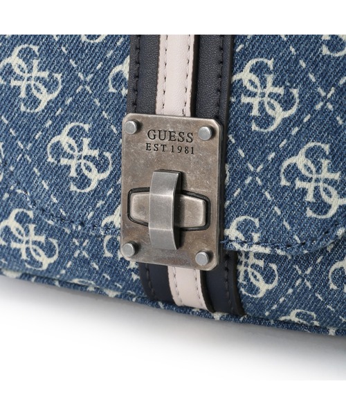 Guess（ゲス）の「KASINTA Mini Top Handle Flap（ハンドバッグ・レディース・インディゴブルー・ONE SIZE）」の7枚目の写真