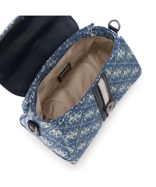Guess（ゲス）の「KASINTA Mini Top Handle Flap（ハンドバッグ・レディース・インディゴブルー・ONE SIZE）」の8枚目の写真