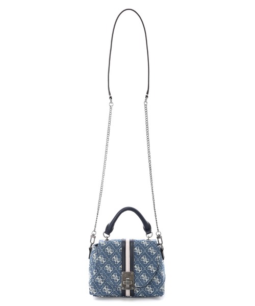 Guess（ゲス）の「KASINTA Mini Top Handle Flap（ハンドバッグ・レディース・インディゴブルー・ONE SIZE）」の2枚目の写真
