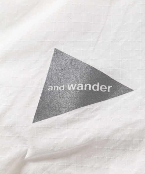 and wander（アンドワンダー）の「and wander/アンドワンダー  CORDURA cotton rip dress  コーデュラコットンリップドレス　ワンピース　5742184027（ワンピース・レディース・オフホワイト・0）」の8枚目の写真