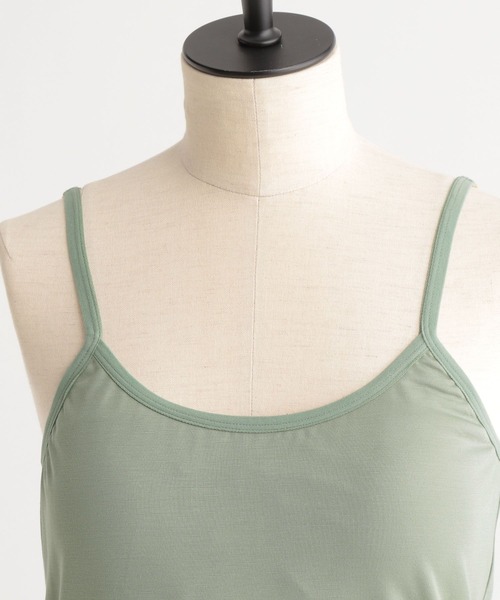 Andemiu（アンデミュウ）の「カップツキキャミ266126（キャミソール・レディース・ブラック/ベージュ/グリーン・FREE）」の6枚目の写真