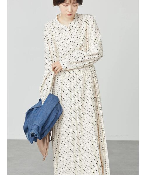 AMERICAN HOLIC（アメリカンホリック）の「スタンドカラープリーツワンピース（ワンピース・レディース・レッド/ドット・M/L）」の20枚目の写真