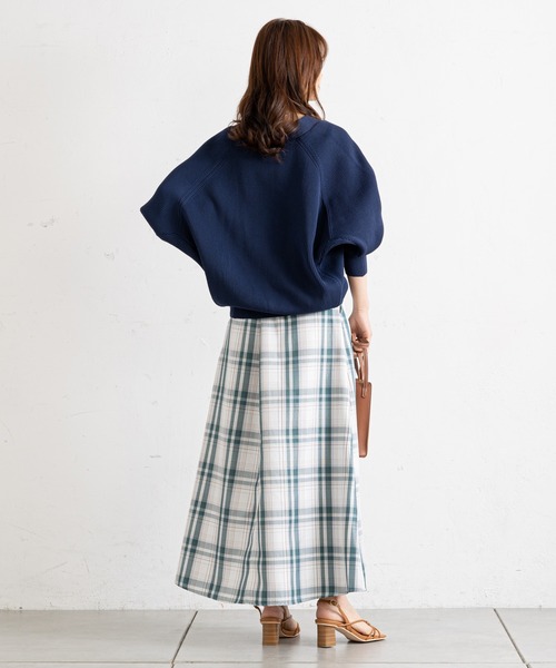 prose verse（プロズヴェール）の「コクーンニットカーディガン（カーディガン/ボレロ・レディース・ネイビー/ピンク/グリーン/アイボリー・ﾌﾘ-）」の21枚目の写真