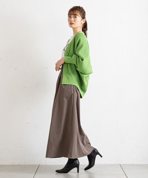 prose verse（プロズヴェール）の「コクーンニットカーディガン（カーディガン/ボレロ・レディース・ネイビー/ピンク/グリーン/アイボリー・ﾌﾘ-）」の14枚目の写真