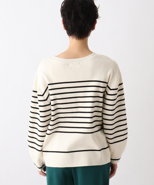 OPAQUE.CLIP（オペークドットクリップ）の「◆【C】ワイドボーダーニット（ニット/セーター・レディース・ライトパープル/オレンジ系その他4/ブラック系2/ブルー系2・00）」の20枚目の写真