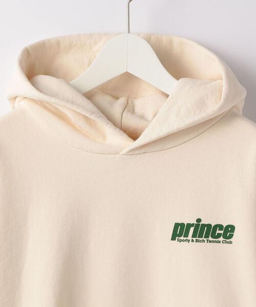 SPORTY&RICH（スポーティアンドリッチ）の「＜Sporty&Rich × PRINCE＞ SPORTY HOODIE/パーカー（パーカー・メンズ・クリーム・S/M/L）」の3枚目の写真