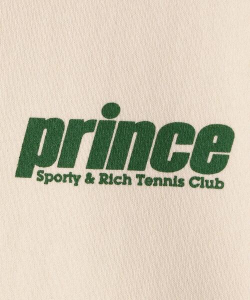 SPORTY&RICH（スポーティアンドリッチ）の「＜Sporty&Rich × PRINCE＞ SPORTY HOODIE/パーカー（パーカー・メンズ・クリーム・S/M/L）」の6枚目の写真