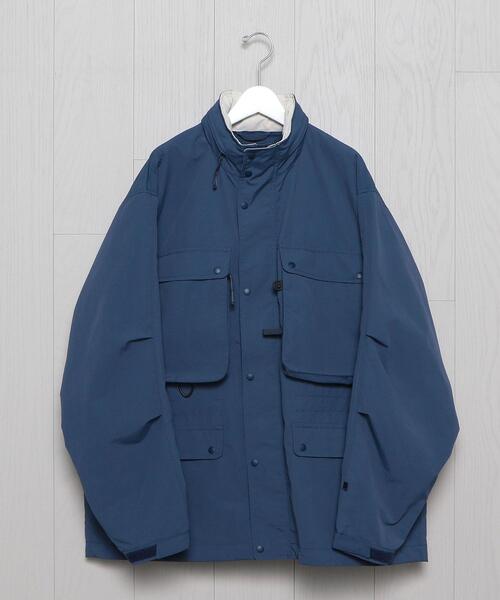 BEAUTY&YOUTH UNITED ARROWS（ビューティーアンドユースユナイテッドアローズ）の「＜DAIWA PIER39＞TECH HIKER MOUNTAIN PARKA/ジャケット.（マウンテンパーカー・メンズ・ロイヤルブルー/ネイビー・L/M/S）」の2枚目の写真
