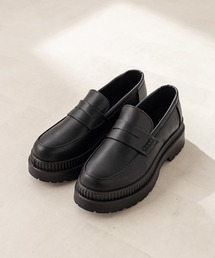 OLIVE des OLIVE | 【S-LLサイズ展開有】タンク底コインローファー(ローファー)
