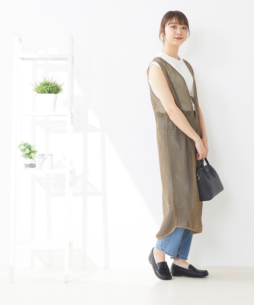ふわふわモカシンローファー1cmヒール