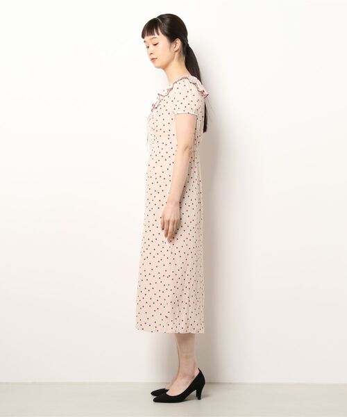 Banner Barrett(バナーバレット)の「【Lili Lurex】ドットワンピース(ワンピース・レディース・グレー/ベージュ・38)」の8枚目の写真