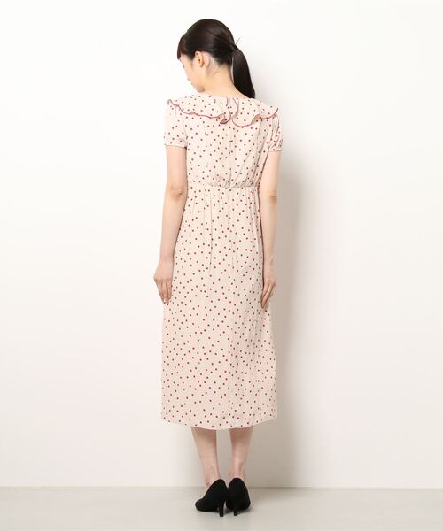 Banner Barrett(バナーバレット)の「【Lili Lurex】ドットワンピース(ワンピース・レディース・グレー/ベージュ・38)」の9枚目の写真