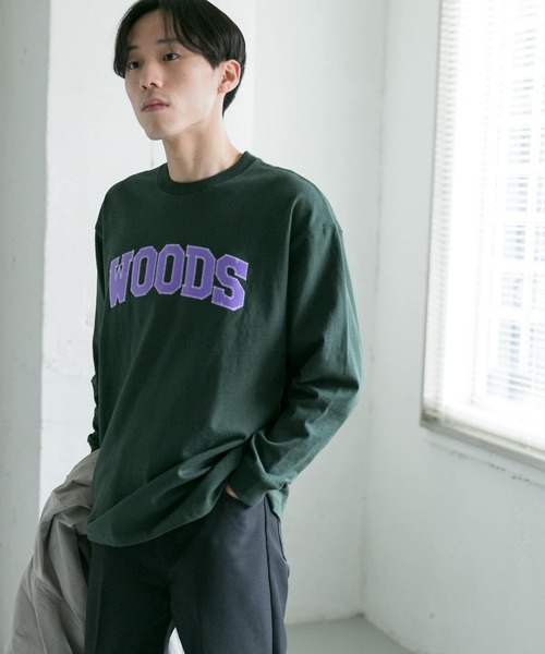 SCREEN STARS（スクリーンスターズ）の「『別注』SCREEN STARS×DOORS　アップリケTシャツ（Tシャツ/カットソー・メンズ・ブラック/オフホワイト/グリーン・MEDIUM/LARGE/X-LARGE）」の4枚目の写真