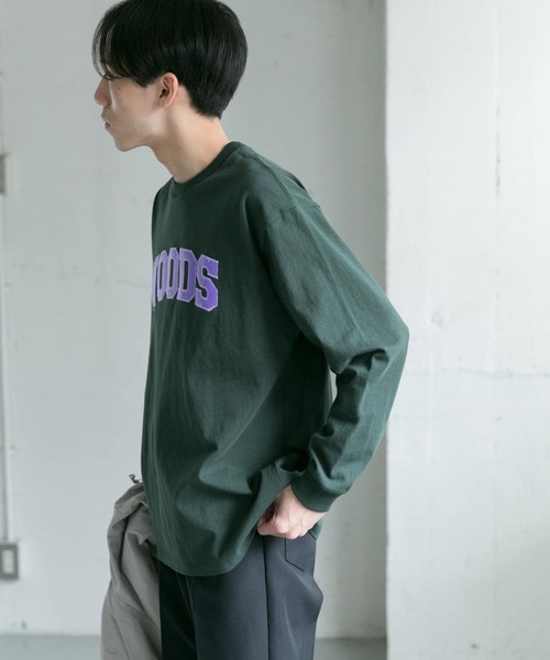 SCREEN STARS（スクリーンスターズ）の「『別注』SCREEN STARS×DOORS　アップリケTシャツ（Tシャツ/カットソー・メンズ・ブラック/オフホワイト/グリーン・MEDIUM/LARGE/X-LARGE）」の5枚目の写真