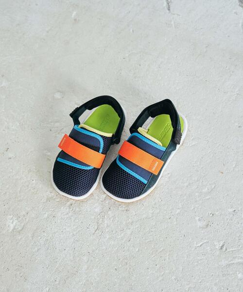 HI-TEC（ハイテック）の「【coen キッズ/ジュニア】HI-TEC(ハイテック)KAWAZ CLOG（一部店舗・WEB限定）（サンダル・キッズ・グレー/ネイビー・19/22/21/18/23/20）」の4枚目の写真