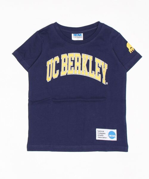 NCAA（エヌシーエーエー）の「NCAA/エヌシーエーエー キッズ半袖Tシャツ（Tシャツ/カットソー・キッズ・ネイビー/イエロー/杢グレー・100cm/130cm/140cm/110cm/120cm）」の2枚目の写真