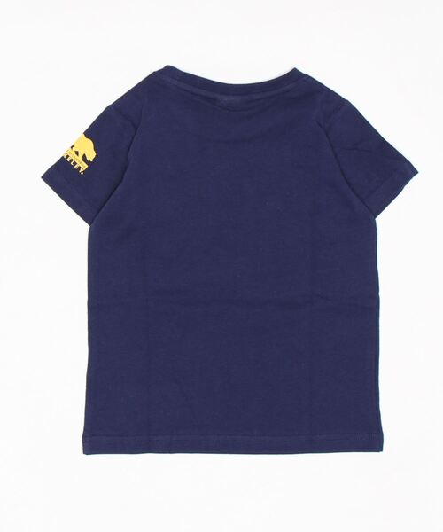 NCAA（エヌシーエーエー）の「NCAA/エヌシーエーエー キッズ半袖Tシャツ（Tシャツ/カットソー・キッズ・ネイビー/イエロー/杢グレー・100cm/130cm/140cm/110cm/120cm）」の4枚目の写真