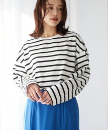 Petit fleur | ・Petit Fleur ボーダーロンT(Tシャツ/カットソー)