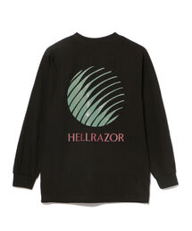BEAMS T | HELLRAZOR / LOGO LONG SLEEVE T-SHIRT(Tシャツ/カットソー)