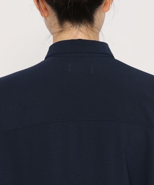 LEPSIM（レプシィム）の「マルチキノウデザインシャツ　262554（シャツ/ブラウス・レディース・モカ/ネイビー/カーキ・FREE）」の19枚目の写真