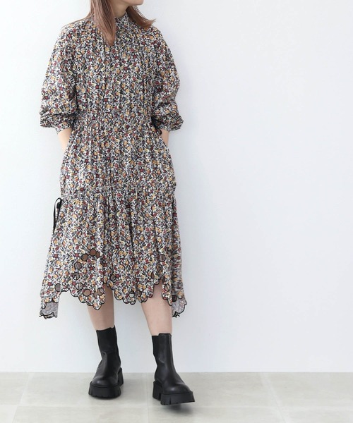 Hart(ハート)の「Hart / flower print long dress(フラワープリントワンピース)(ワンピース・レディース・マルチ・38)」の16枚目の写真
