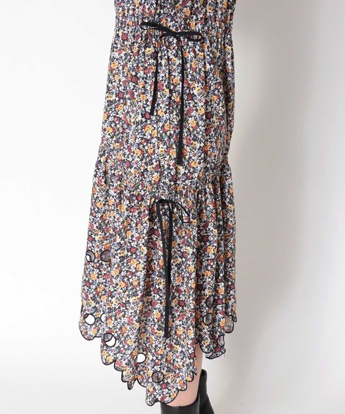 Hart(ハート)の「Hart / flower print long dress(フラワープリントワンピース)(ワンピース・レディース・マルチ・38)」の8枚目の写真