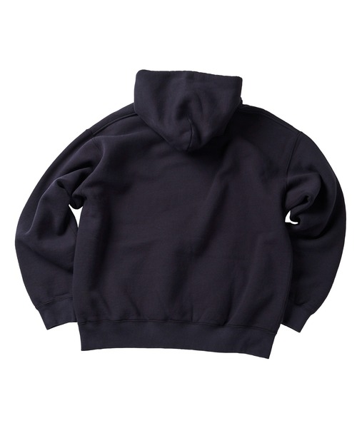 And A(アンドエー)の「SEDAN ALL-PURPOSE セダンオールパーパス / Old English Logo Hoodie オールドイングリッシュ ロゴプリント フーディー パーカー(セットアップ) / SD22F-CT03(パーカー・メンズ・ネイビー/ブラウン・LARGE/MEDIUM)」の10枚目の写真