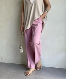 DouDou | シェルタリングストレートパンツ(その他パンツ)