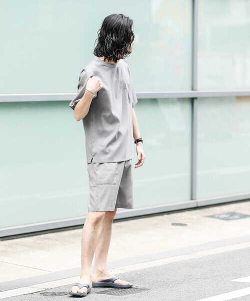 URBAN RESEARCH Sonny Label(アーバンリサーチサニーレーベル)の「『吸水速乾』『セットアップ対応』クイックドライワイドTシャツ(Tシャツ/カットソー・メンズ・ブルー系その他/グレー/グリーン/カーキ/ブラック・MEDIUM/LARGE)」の13枚目の写真