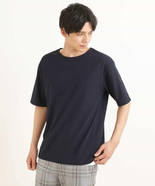 a.v.v（アーヴェヴェ）の「【S-XXL/2SET】サカリバレイヤードカットソー（アンサンブル・メンズ・ライトグレー/ピンク/ライトブルー/ネイビー/ミント/モカ・44/46/48/50/52）」の18枚目の写真